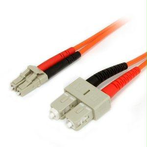 Startech 1m Fiber Optic Cable - Multimode Duplex 62.5/125 Lszh Fiber Jumper Cord - Lc/sc