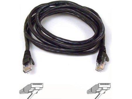 Belkin International Inc 14-foot Cat6 Black Cables, No Boots