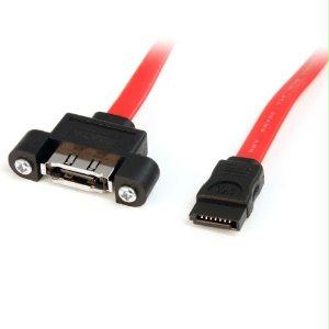 Startech Extend Your Esata Interface And Screw-mount It Into A Panel - 1ft Sata To Esata
