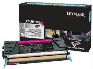Lexmark X748h1mg Magenta Return Program Toner Cartridge For Use In X748 Estimate