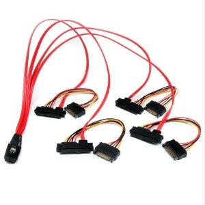Startech Connect A Sas Controller To 4 Sas Drives - Sff 8087 To Sff 8482 - Sff8087 To Sff