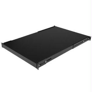 Startech 1u Adjustable Mounting Depth Rack Mount Shelf - Heavy Duty Fixed Server Rack Cab