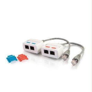 C2g Rj45 Network Jack Splitter  Kit