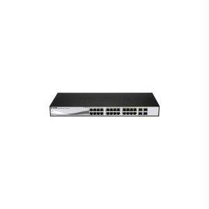 D-link Systems D-link 1210 Series Smart Managed 24 Port Gigabit Switch, 193 W, 4 X Combo Sfp Po