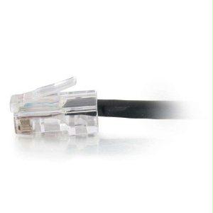 C2g 75ft Cat5e Assembled Plenum Patch Cable - Black