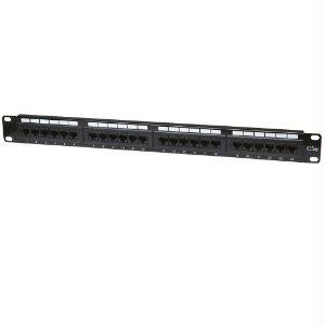 Intellinet Patch Panel - Networking / Ports Qty: 24 - Supports 22 To 26 Awg Stranded And So