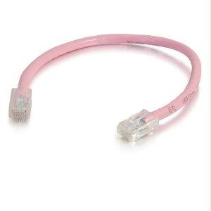 C2g 50ft Cat6 Non-booted Unshielded (utp) Network Patch Cable - Pink