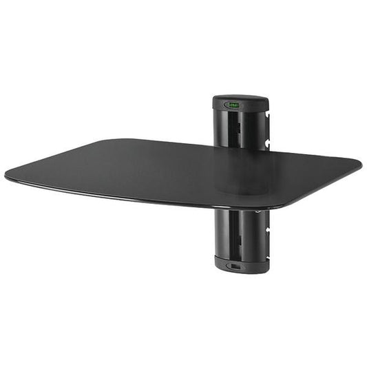 Peerless Industries Av Wall Shelf, Single W/glass