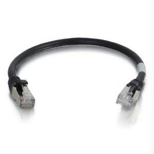 C2g 12ft Cat6a Snagless Shielded (stp) Network Patch Cable - Black