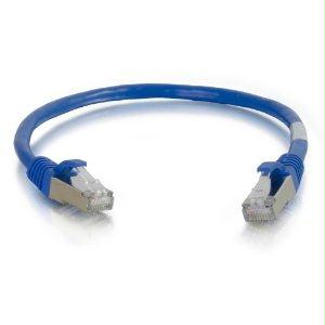 C2g 20ft Cat6 Snagless Shielded (stp) Network Patch Cable - Blue