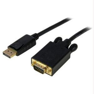 Startech 6 Ft Displayport To Vga Adapter Converter Cable - 6 Foot Dp To Vga Video Convert