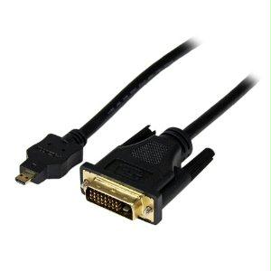 Startech 3.3ft/1m Micro Hdmi To Dvi-d (19-pin) Cable (m/m); Full Hd 1920x1200p 60hz/1080p