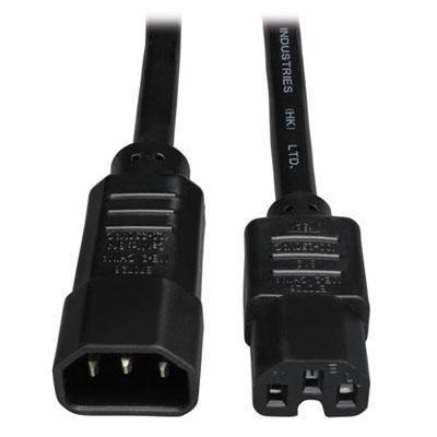 Tripp Lite 10ft Computer Power Cord Cable C14 To C15 Heavy Duty 16a 14awg