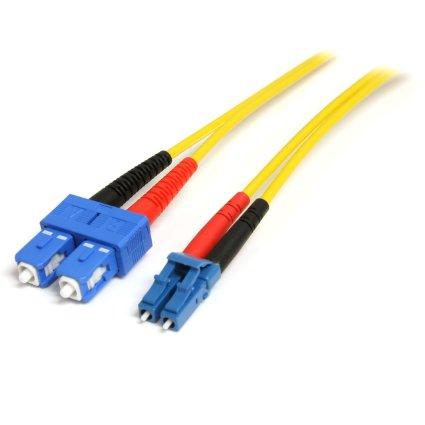 Startech 10m Fiber Optic Cable - Single-mode Duplex 9/125 Lszh Fiber Jumper Cord - Lc/sc
