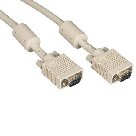 Black Box Vga Video Cable Ferrite Core - Male/male, Black, 25-ft. (7.6-m)