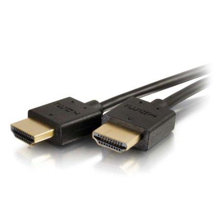 C2g Plus Series 3ft High Speed Hdmi Cable With Low Profile Connectors - 4k Slim