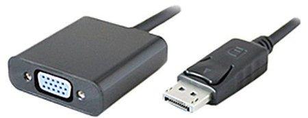Add-on Addon 20.00cm (8.00in) Displayport Male To Vga Female Black Adapter Cable