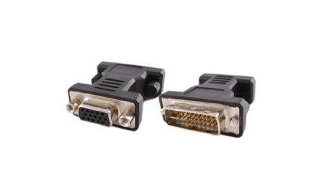 Add-on Addon 5 Pack Of Dvi-i (29 Pin) Male To Vga Female Black Adapter, 3 Years Warrant