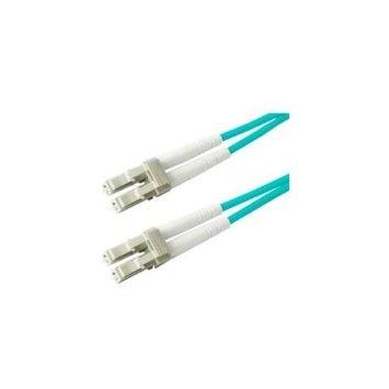 Add-on This Is A 20m Lc (male) To Lc (male) Aqua Duplex Riser-rated Fiber Patch Cable.