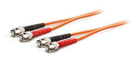 Add-on This Is A 3m St (male) To St (male) Orange Duplex Riser-rated Fiber Patch Cable.