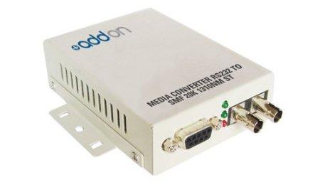 Add-on Serial Rs232 To Fiber Smf 1310nm 20km St Serial Media Converter