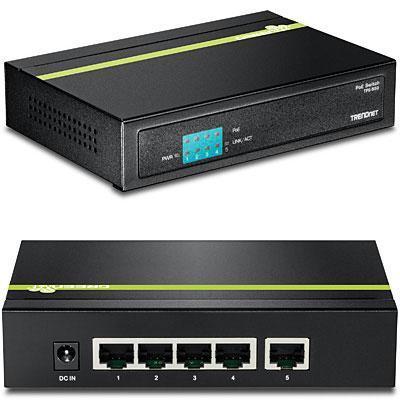 Trendnet Inc 5-port 10/100mbps Poe Switch (31w)