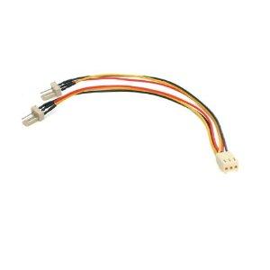 Startech Connect Two 3-pin (tx3) Fans To A Single Power Supply Connector - 3 Pin Fan Powe