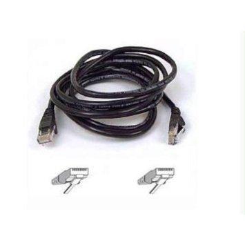 Belkin International Inc 4ft Cat5e Snagless Patch Cable, Utp, Black Pvc Jacket, 24awg, T568b, 50 Micron,